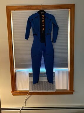 Xterra Women's Blue Full-Length Wetsuit Jumpsuit